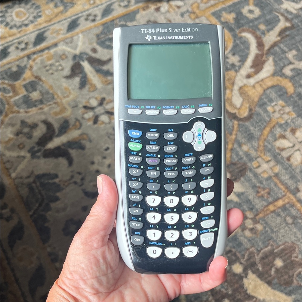 Texas Instruments TI-84 Plus Silver Edition calculator